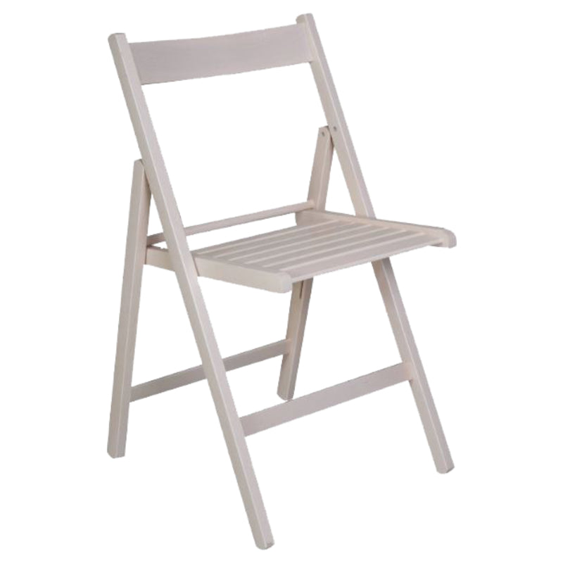 sal mar sedia liberty pieghevole in faggio bianco ean 8051886471387