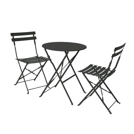 sal mar set tavolo 2 sedie bistrot ferro antracite ean 8051886470847