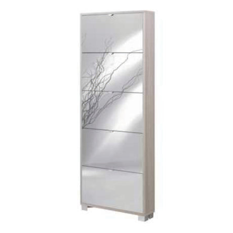 sarmog scarpiera clivia 5 ante specchio olmo 70x18x190cm ean 8026829977677
