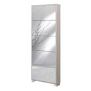 sarmog scarpiera clivia 5 ante specchio olmo 70x18x190cm ean 8026829977677