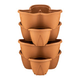 serinova pamukkale 4 vasi 43x35x625cm terracotta ean 8680648650618