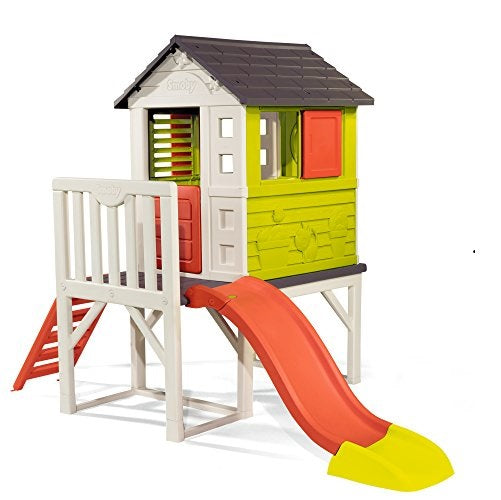immagine-1-smoby-casetta-palafitta-con-scivolo-7600810800-smoby-ean-3032168108004