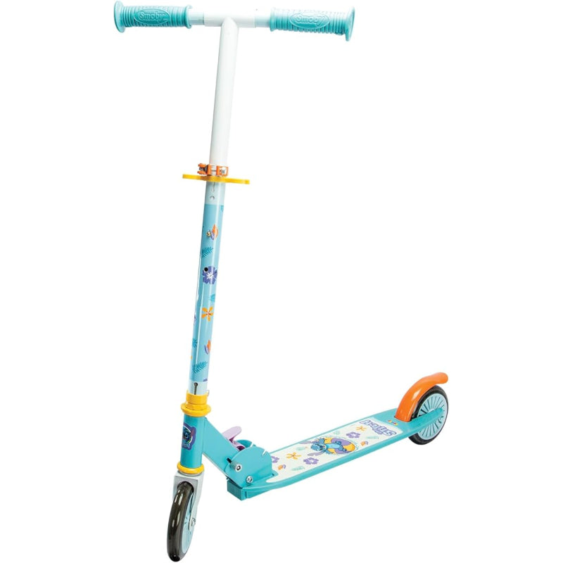 smoby monopattino per bambini stitch 2 ruote pieghevole ean 3032167503794