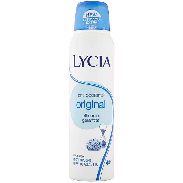 LYCIA Deodorante spray original con microspugne, 150 ml Acquisti online  sempre convenienti