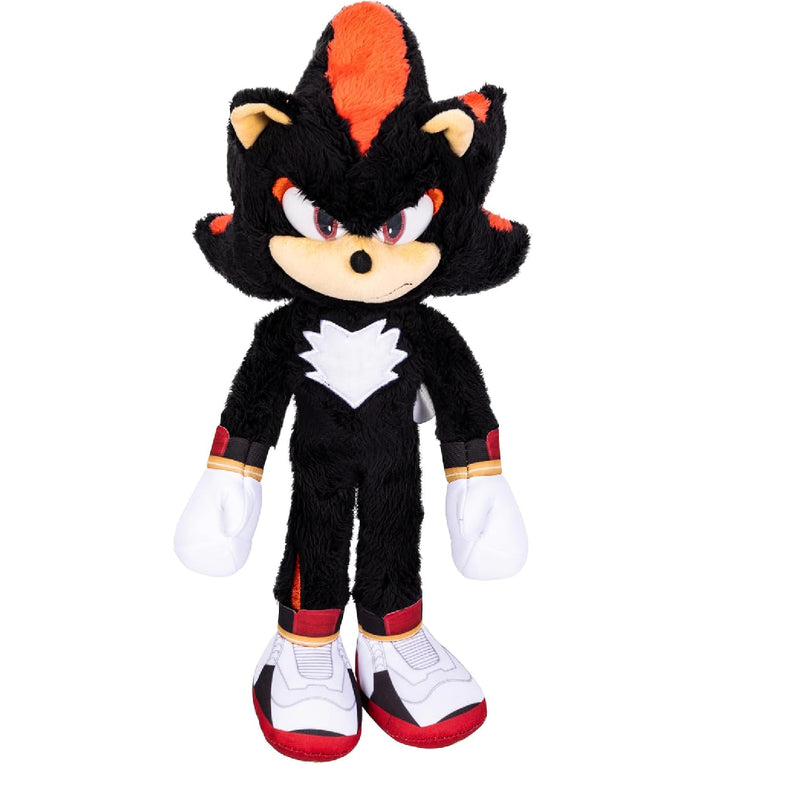 sonic sonic 3 movie peluche di shadow deluxe 33 cm ean 0192995423602