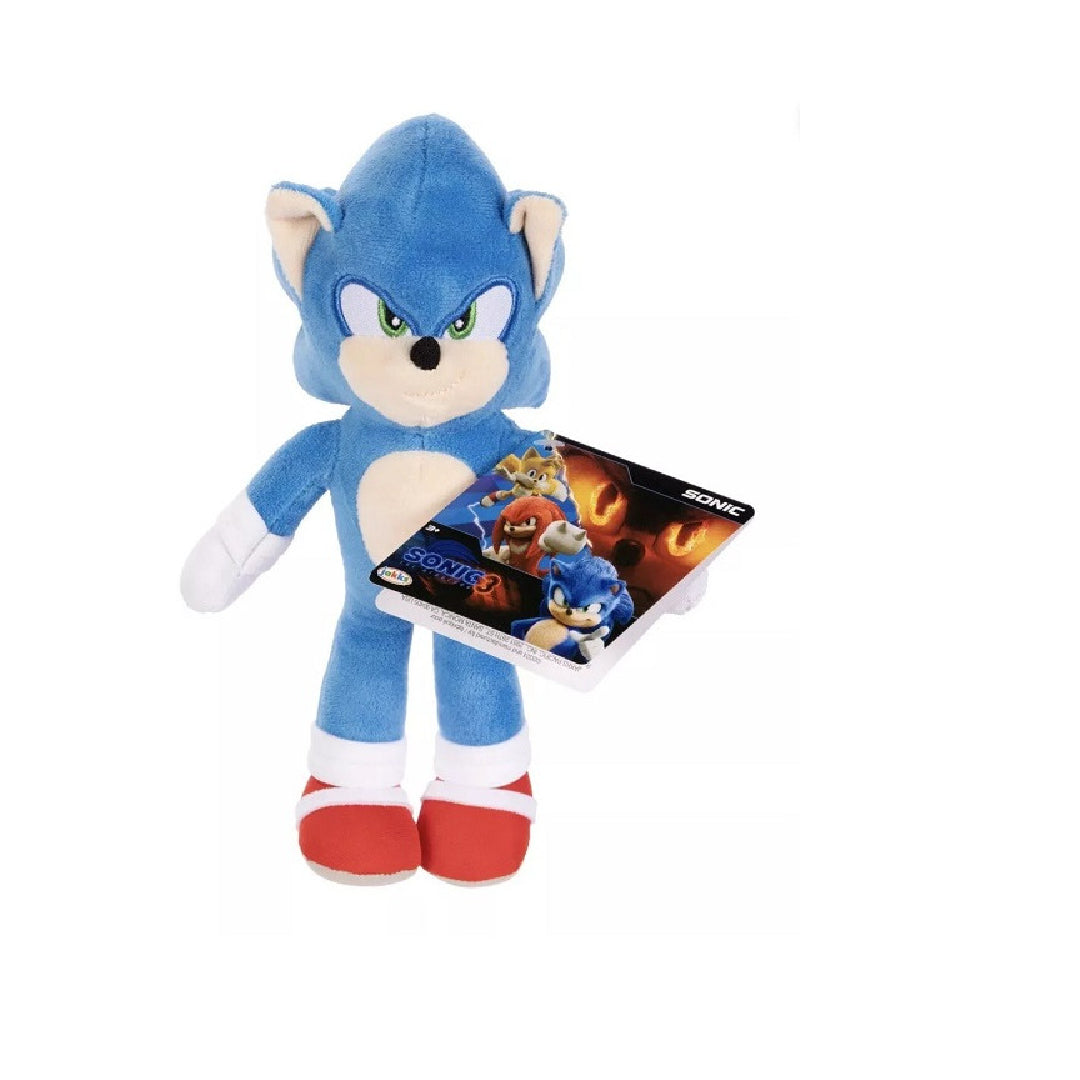sonic sonic the hedgehog 3 peluche deluxe 33 cm ean 0192995424715