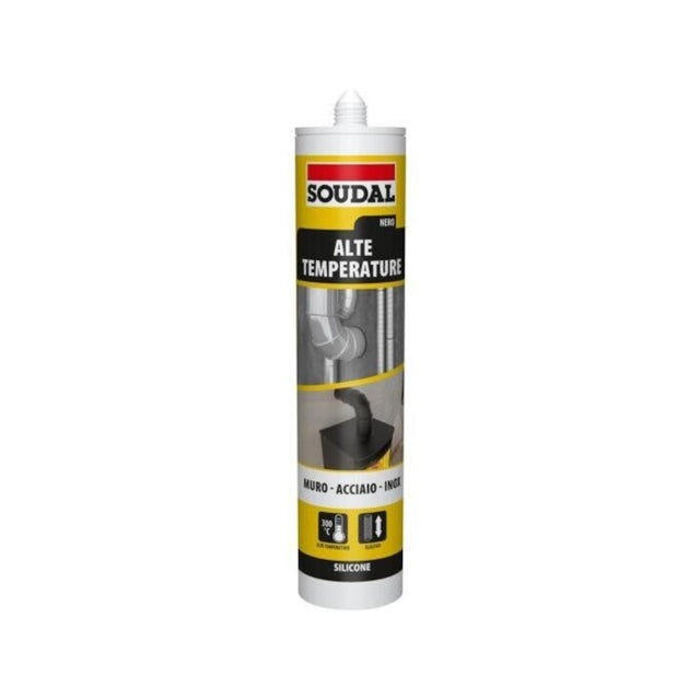 soudal silicone soudal alte temperature nero 310ml ean 5411183187597