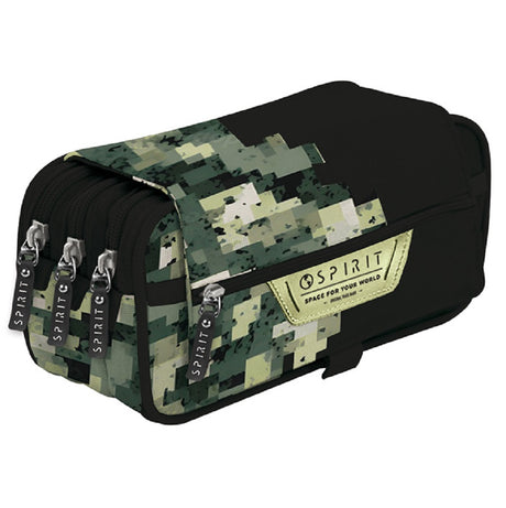spirit astuccio a bustina 3 zip spirit city pixel ean 8059606167886