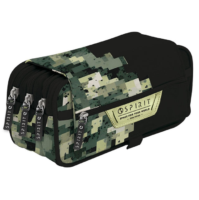spirit astuccio a bustina 3 zip spirit city pixel ean 8059606167886