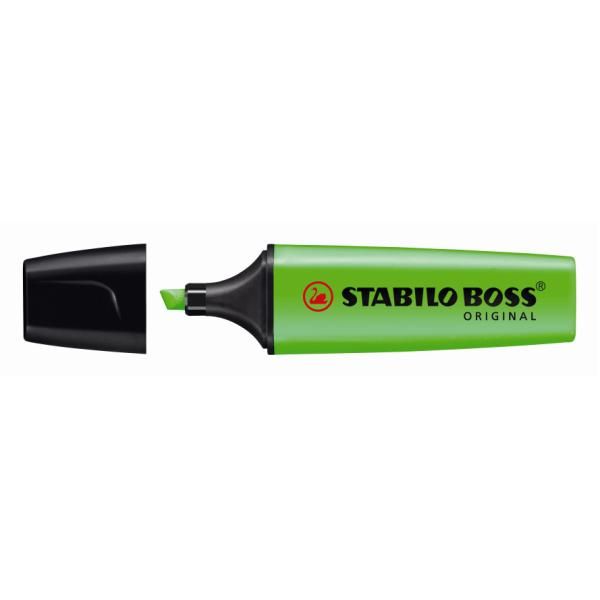 stabilo evidenziatore stabilo boss verde 7033 ean 4006381215749