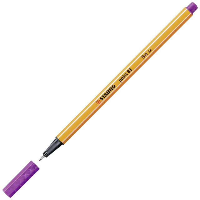 stabilo fineliner stabilo point lilla 8858 ean 4006381292351