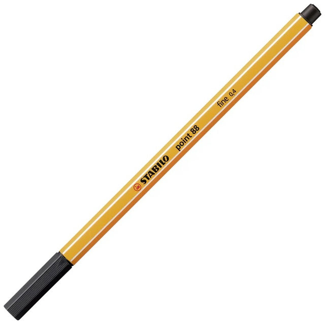 stabilo fineliner stabilo point nero 8846 ean 4006381105316