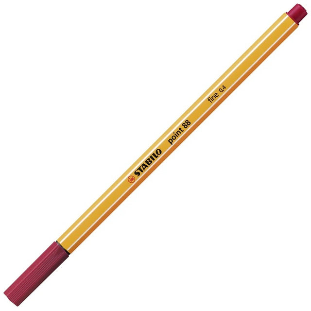 stabilo fineliner stabilo point rosso 8850 ean 4006381292337