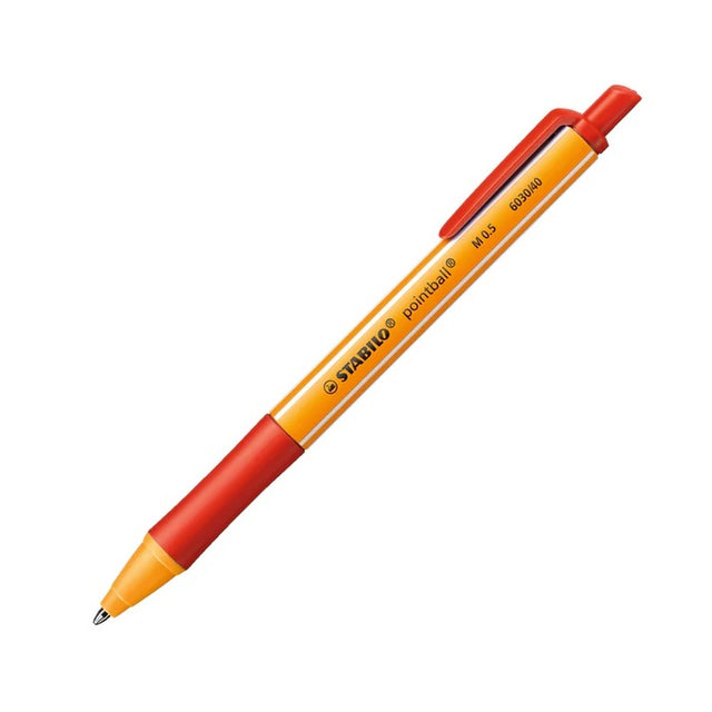 stabilo pennarello stabilo pointball rosso 603040 ean 4006381437028