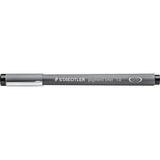 staedtler fineliner nero staedtler pigment liner 10 mm ean 4007817012994