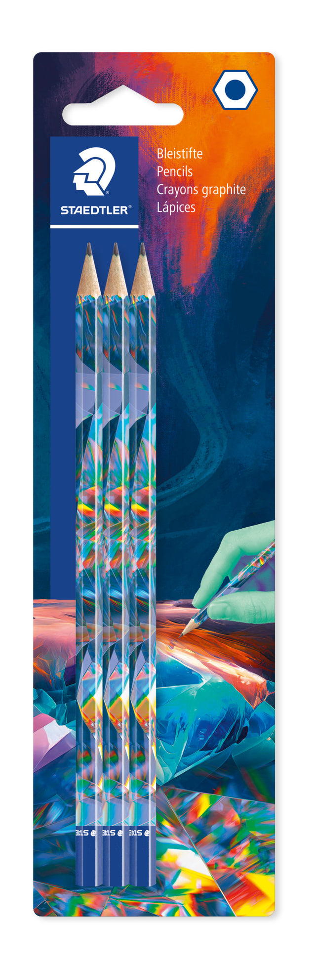 staedtler matite staedtler grafite hb multiverse 3 pezzi ean 4007817166345