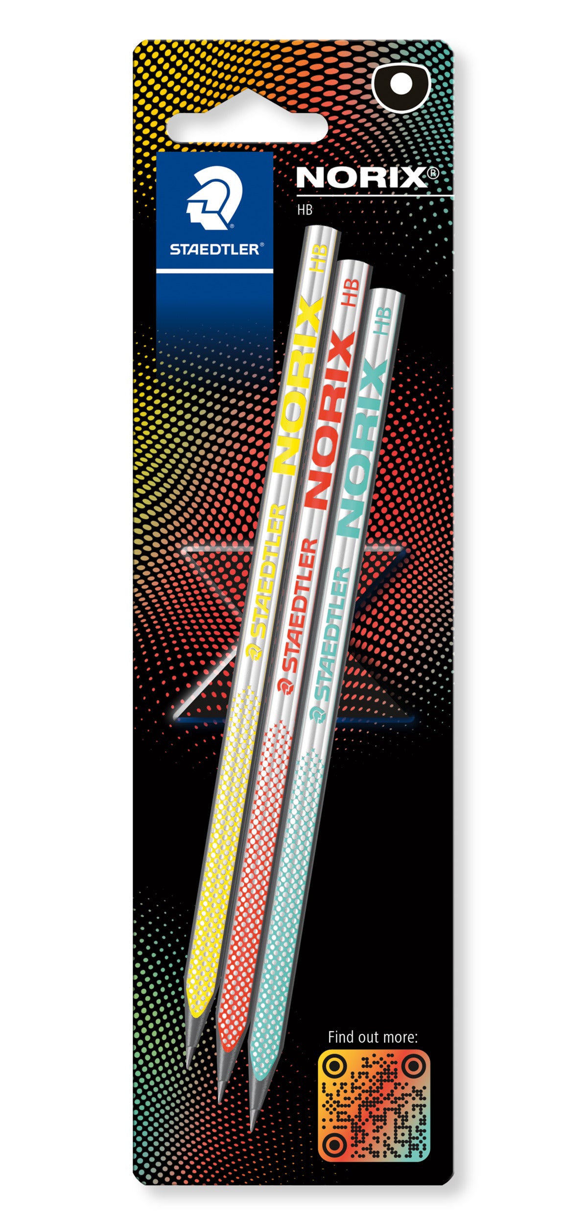 staedtler matite staedtler norix hb 3 pezzi ergonomiche ean 4007817169216