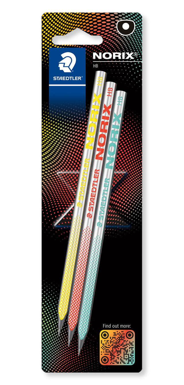 staedtler matite staedtler norix hb 3 pezzi ergonomiche ean 4007817169216