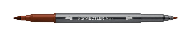 staedtler penna acquerellabile doppia punta marrone ean 4007817108796