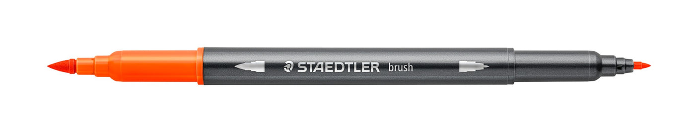 staedtler penna acquerellabile staedtler doppia punta arancio ean 4007817107324