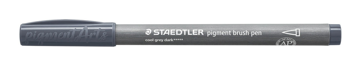 staedtler penna pigment brush grigio freddo scuro ean 4007817098554