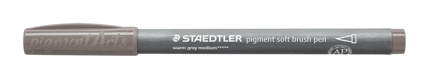 staedtler penna pigment soft brush giallo caldo medio ean 4007817098660