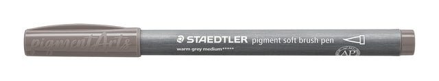 staedtler penna pigment soft brush giallo caldo medio ean 4007817098660