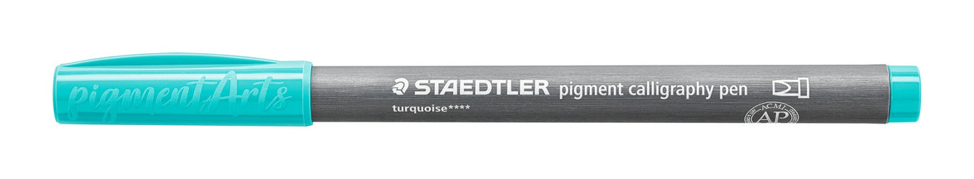 staedtler penna staedtler pigment calligraphy turchese ean 4007817099056
