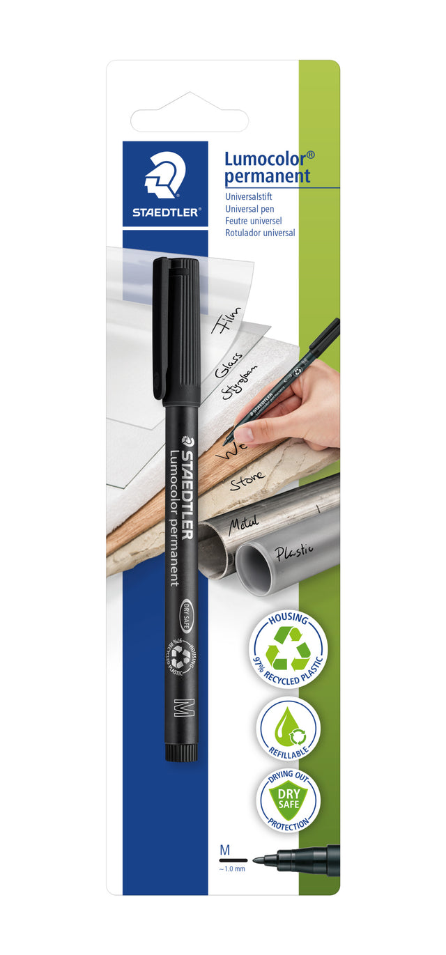 staedtler pennarello staedtler universale lumocolor nero ean 4007817317679