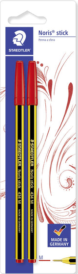 staedtler penne staedtler noris rosse 2 pezzi ean 4007817434024