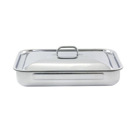 immagine-1-steel-pan-teglia-rettangolare-30x22-cm-con-coperchio-102761-ean-8015094102761