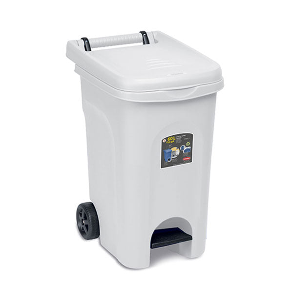 immagine-1-stefanplast-bidone-60lt-urban-eco-system-bianco-ean-8003507258037