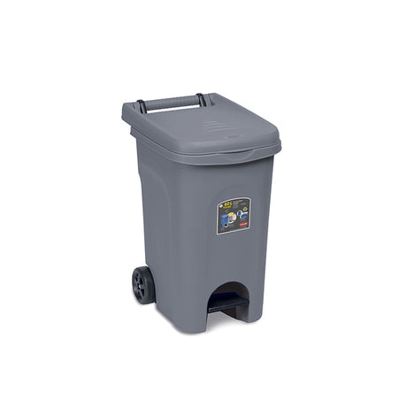 stefanplast bidone 60lt urban eco system grigio ean 8003507258013
