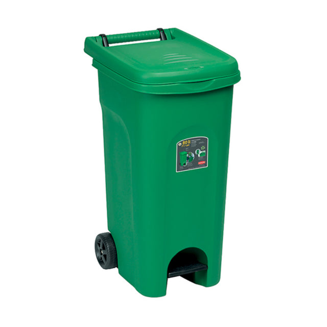stefanplast bidone 80lt urban eco system verde ean 8003507256019