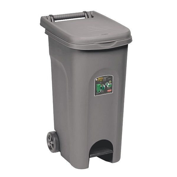 immagine-1-stefanplast-bidone-con-ruotepedale-grigio-80lt-stefanplast-ean-8003507256033
