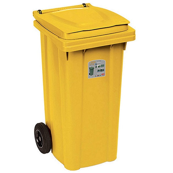 immagine-1-stefanplast-bidone-immondizia-giallo-120lt-stefanplast-ean-8003507256965