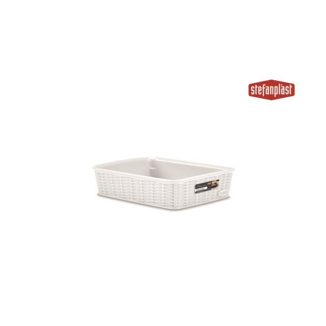 immagine-1-stefanplast-cestino-linea-elegance-bianco-20x14x6h-ean-8003507309005