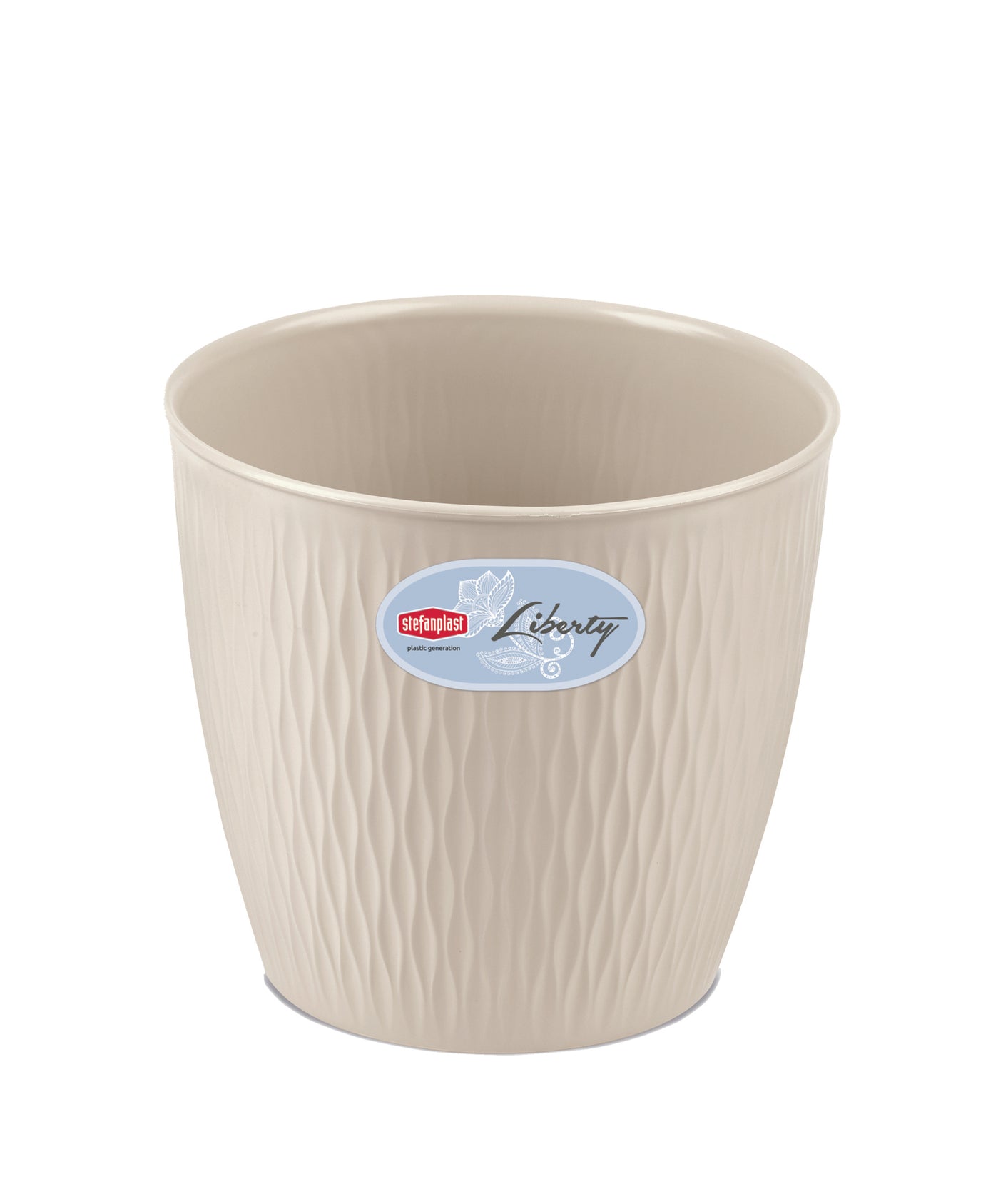stefanplast vaso liberty 20 cm bianco travertino ean 8003507872066