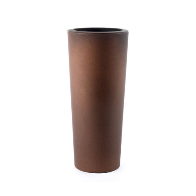 teraplast vaso schio cono in resina bronzo 90cm ean 8033813157960