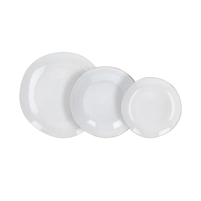 tognana servizio tavola 18 pezzi delphi filo oro tognana ean 8056444510751