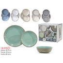 tognana servizio tavola 18 pezzi kalamata mix tognana ean 8015361399115