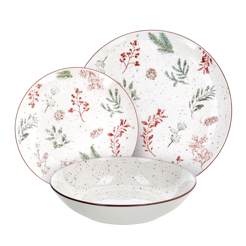 tognana servizio tavola 18 pezzi winter season tognana ean 8056444507768