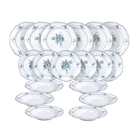 tognana servizio tavola 18pz heritage florals azzurro ean 8056444508000