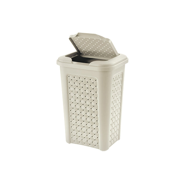 immagine-1-tontarelli-pattumiera-arianna-da-bagno-10-litri-beige-ean-8009404170595