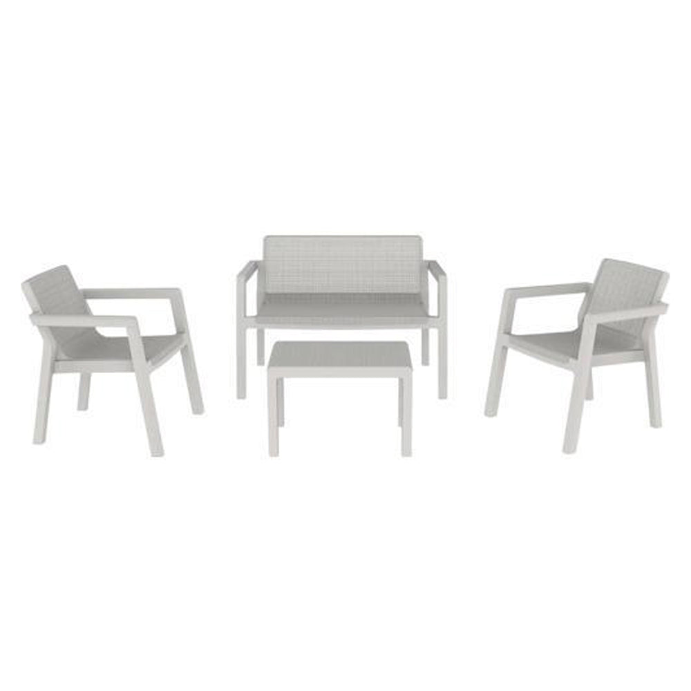 toomax set riviera 2 poltrone 1 divano 1 tavolo tortora ean 8009371059343