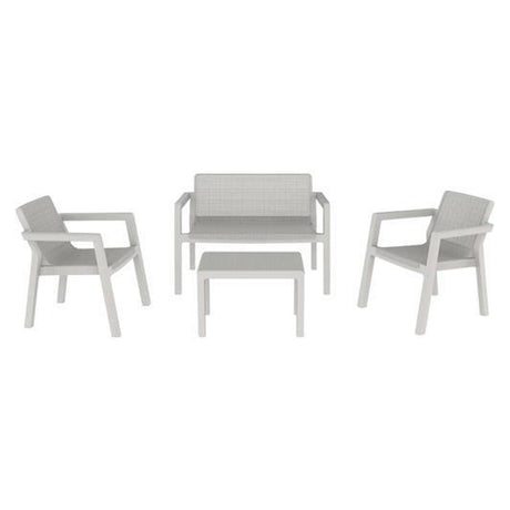 toomax set riviera 2 poltrone 1 divano 1 tavolo tortora ean 8009371059343