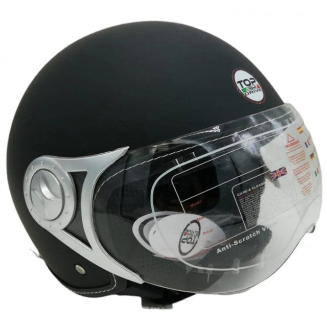 top drive casco sirio nero matt tg m ean 8058776887587