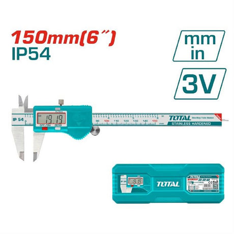 total calibro digitale total ip54 0 150 mm 3 v ean 6941639844587