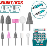 total set 10 mole abrasive miste per smerigliatrice e mini smerigliatrice ean 6941639874546