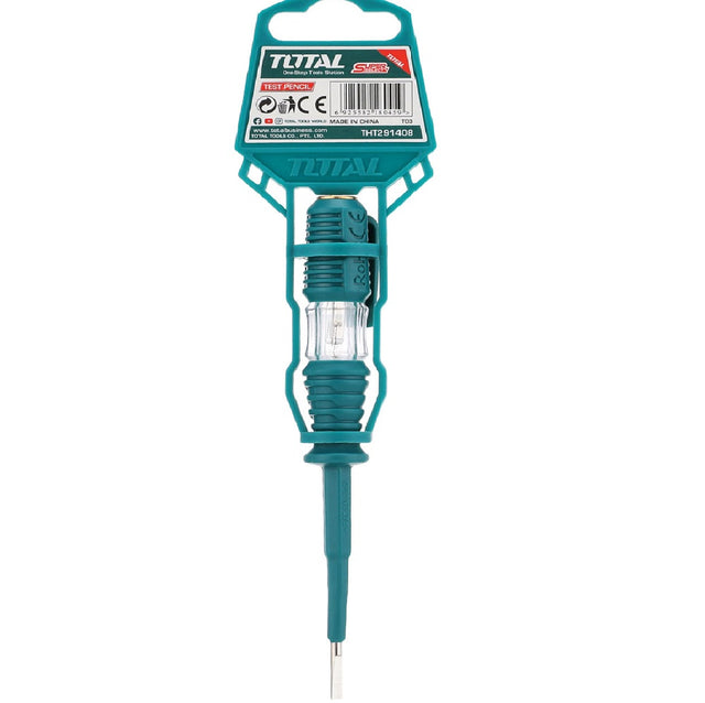 total tester di tensione a penna 100 500 v 3x140 mm ean 6925582180459